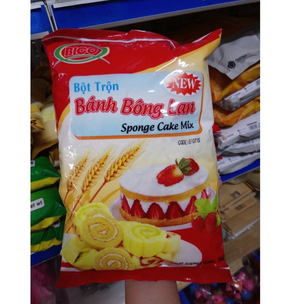 Bột làm bánh Bông Lan trộn sẵn Bico gói 1kg
