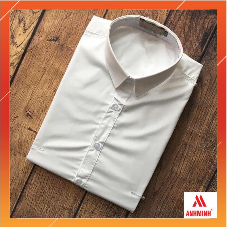 [TIỀN NÀO CỦA NẤY] Áo sơ mi nam trơn dài tay-vải lụa nến không nhăn | BigBuy360 - bigbuy360.vn