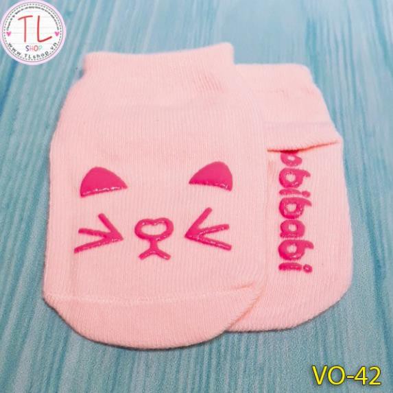 SET NÓN BAO TAY BAO CHÂN SƠ SINH - Set 3 vớ MÈO xinh xắn cho bé yêu  - ĐỒ DÙNG SƠ SINH