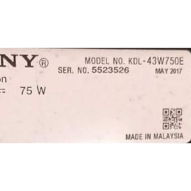 Bo mạch 43W750E, 40W660E