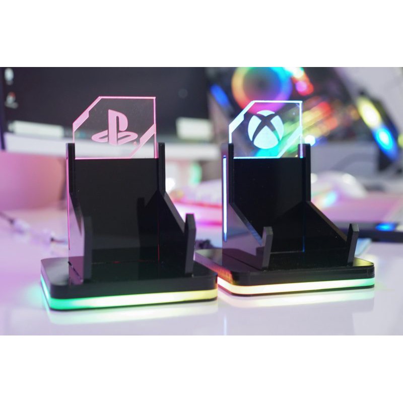 GIÁ ĐỠ TAY CẦM LED RGB LOGO