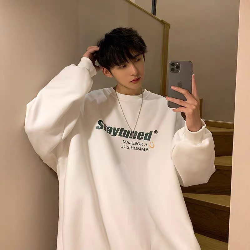 Áo sweater nỉ nam nữ dài tay form rộng chất dày dặn hàng đẹp SWE10 | BigBuy360 - bigbuy360.vn