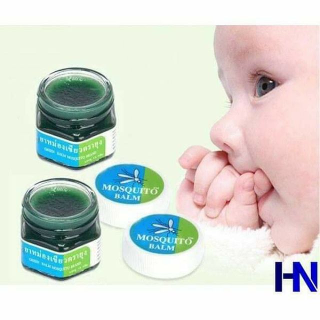 KEM BÔI CHỐNG MUỖI ĐỐT THÁI LAN (GREEN BALM MOSQUITO