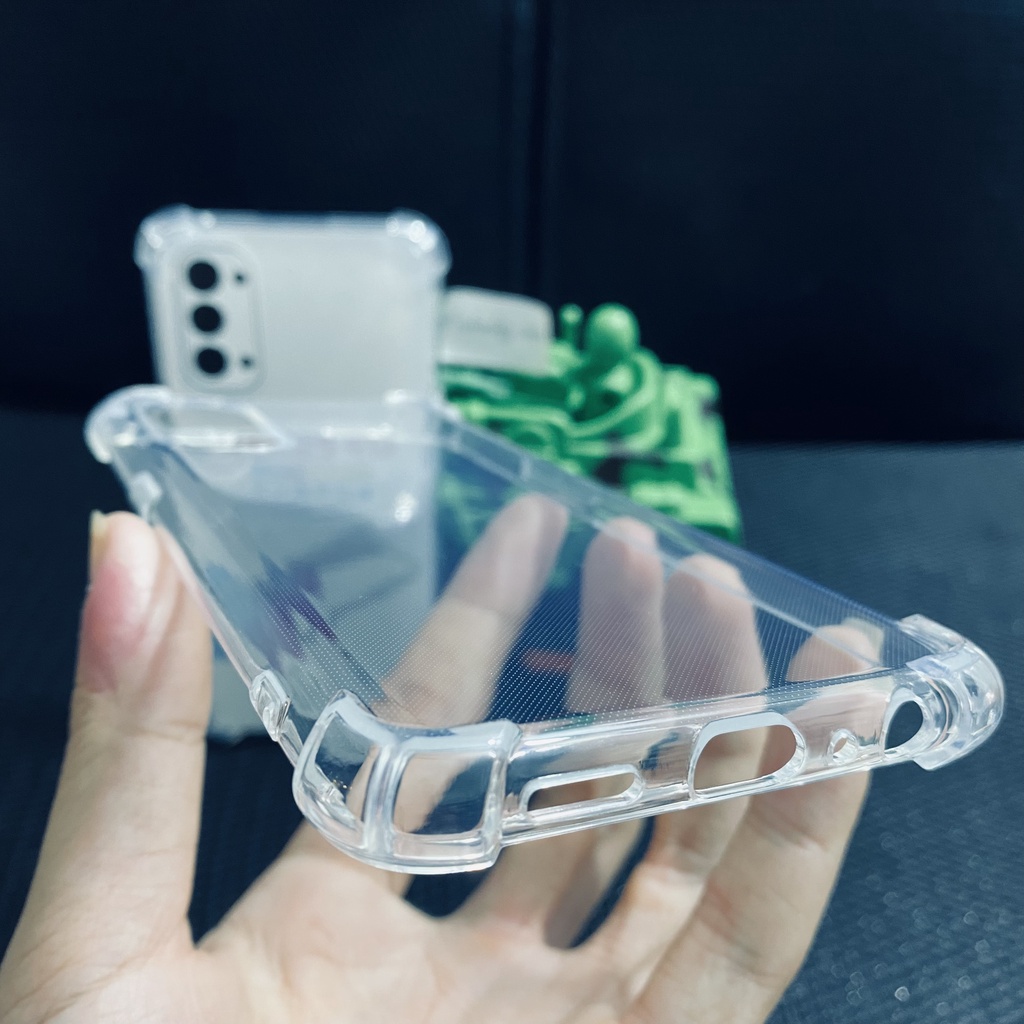 Ốp lưng chống sốc OPPO Reno 4 dẻo trong suốt cao cấp bo 4 góc chống va đập bảo vệ camera