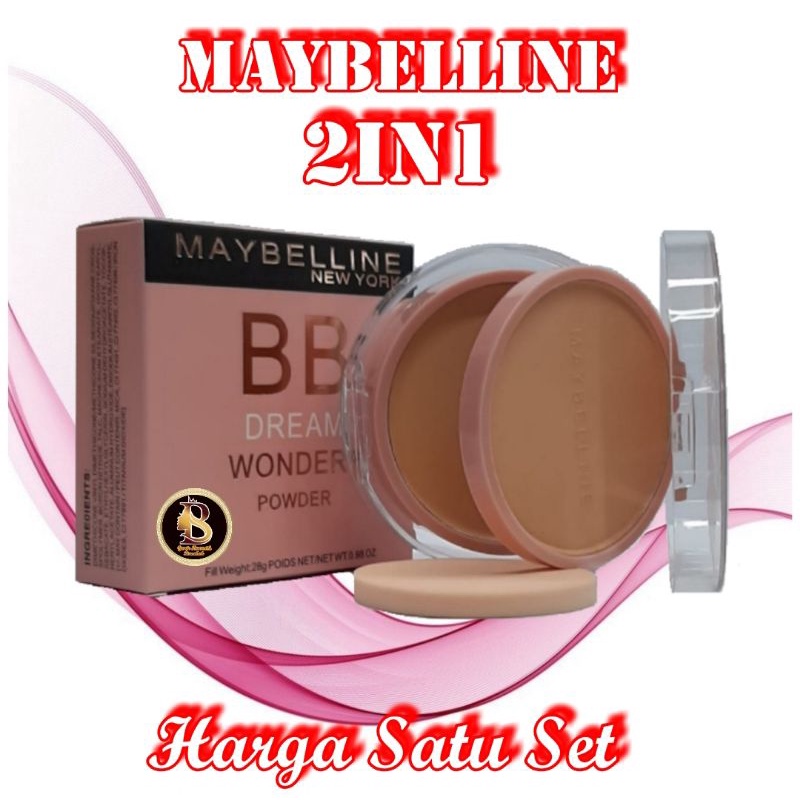 Phấn trang điểm Maybelline new york BB 2 trong 1 wonder TSA 10007