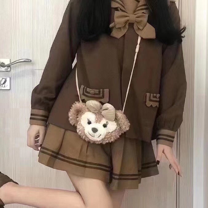 Stellalou Túi Đeo Chéo Vai Hình Thỏ Hoạt Hình Cho Nữ