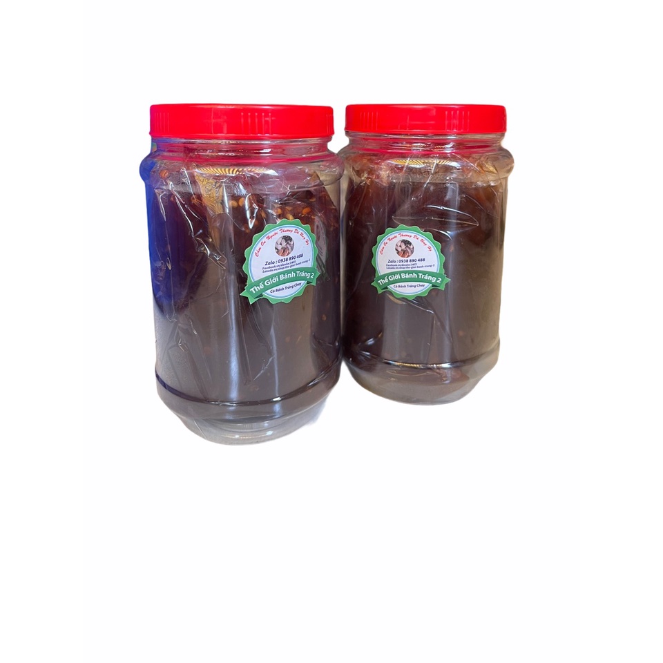 Combo 0.5kg rìa + 0.5kg sốt me+ 200gr muối hành phi !