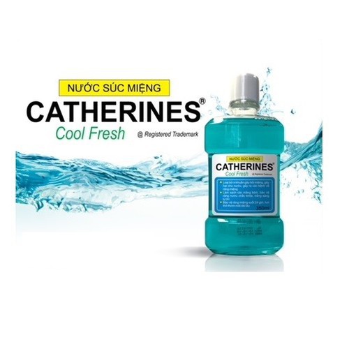 Nước súc miệng Catherines hương bạc hà