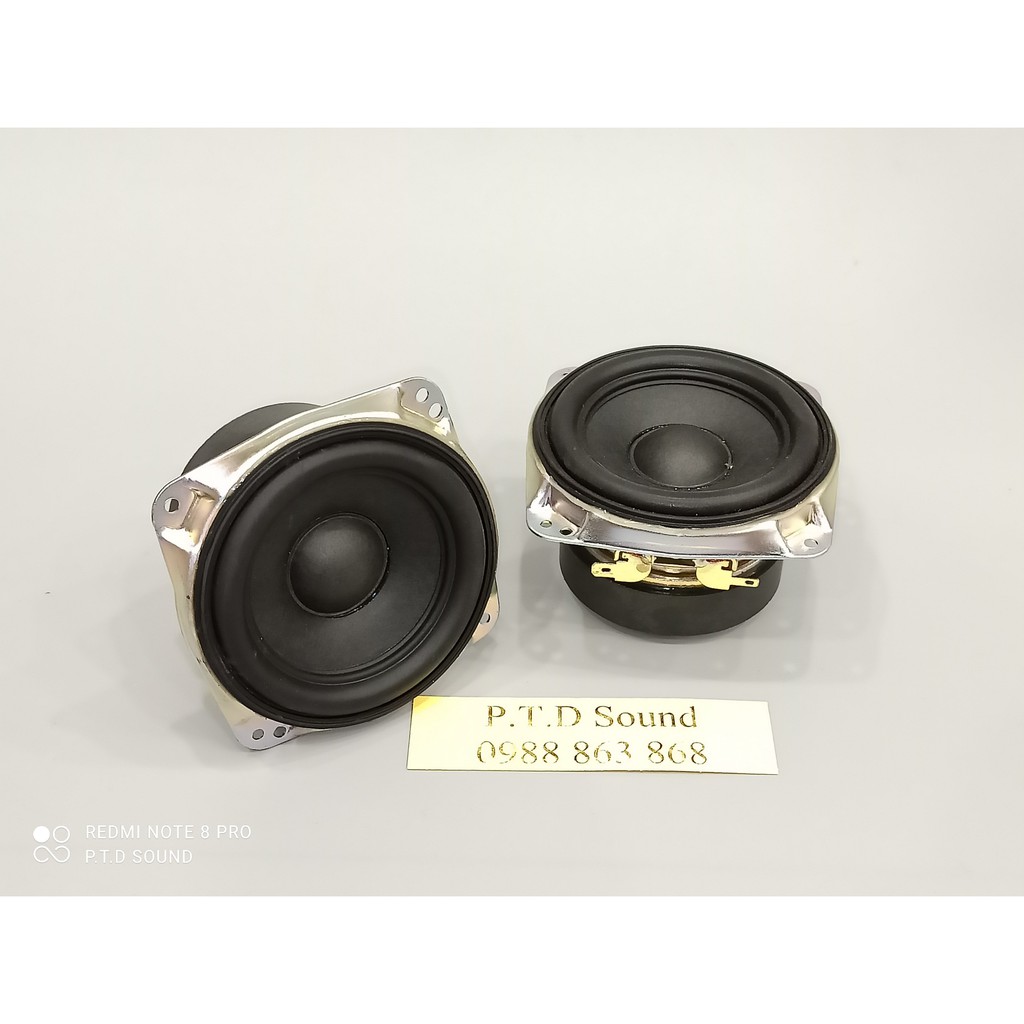 Củ Loa rời Mid Bass B&amp;O 3inch 4ohm 30w, 75mm DIY loa âm siêu trầm, chắc nịch 3 inch từ PTD Sound