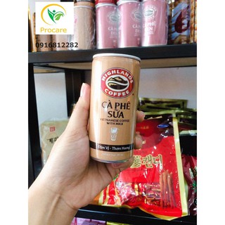 Cafe Sữa HighLand Coffee 185
