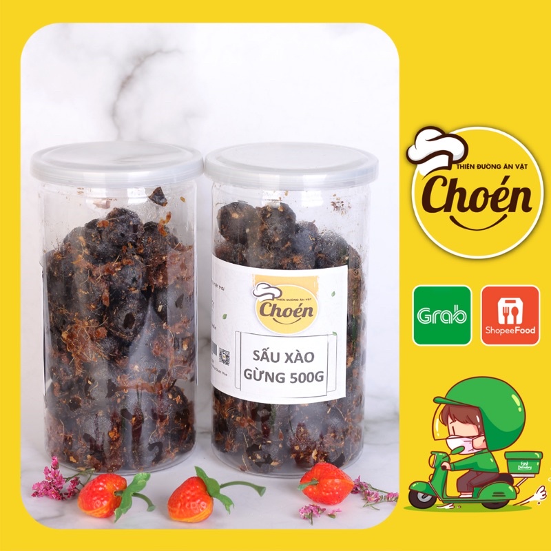 Ô Mai Sấu Xào Gừng 500g CHOÉN Đặc Sản Hà Nội Loại Ngon CHOEN 19