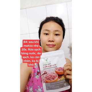 Tinh bột cám gạo lứt