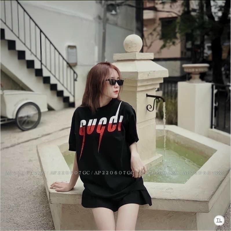 Áo Thun Nữ Cổ Tròn In Chữ 7 Màu Chất Cotton Co Giãn Tốt Chuẩn Size Mặc Đẹp Thoáng Mát NEW UNISEX