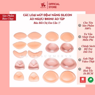 Cặp Mút Lót Đệm Độn Silicone Nâng Ngực Áo Lót,Áo Bơi/Bikini,Áo Tập/Sport Bra; Chất Silicone Đàn Hồi Tự Nhiên Vĩnh Viễn