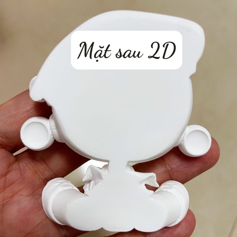Tô tượng thạch cao skullpanda 2d size nhỏ