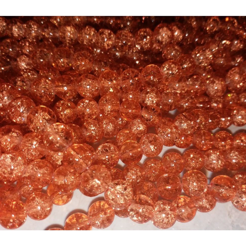 1 dây 55 viên đá tuyết 8ly đủ màu để chọn