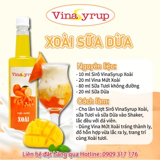 Siro Xoài VINASYRUP 750ml
