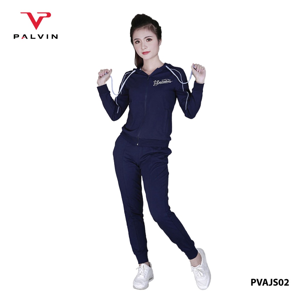 Áo thun dài tay có khóa kéo nữ PALVIN - PVAJS02 | BigBuy360 - bigbuy360.vn