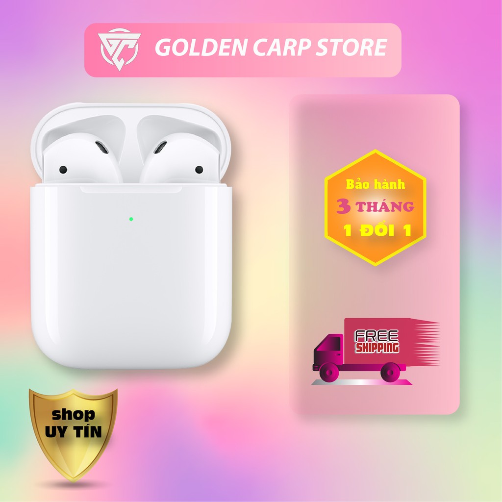 Tai Nghe Bluetooth TWS AP2 Premium Full Tính Năng Cao Cấp Định Vị - Đổi Tên - Sạc Không Dây