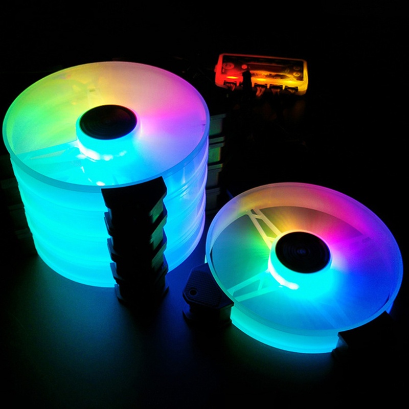 Quạt Tản Nhiệt Có Đèn Rgb 6pin 140mm Yên Tĩnh Cho Máy Tính