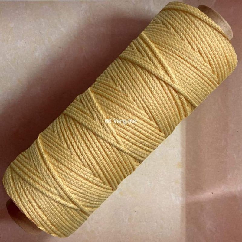 Sợi Dệt Cotton Craft Yarn Màu Trơn 61-66