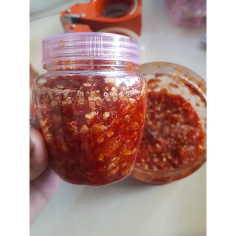 Hủ 200gr ớt rim siêu cayyy dùng chung bánh tráng | BigBuy360 - bigbuy360.vn