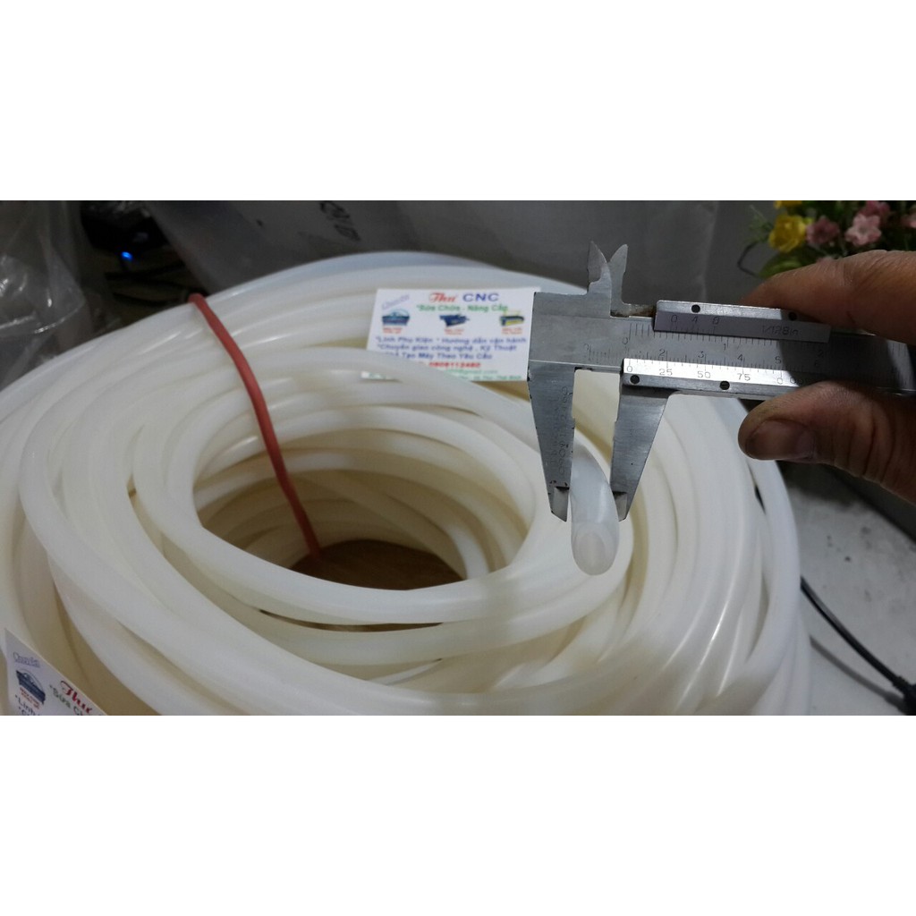 Ống nước silicon dẫn nước tản nhiệt cho máy Laser Co2