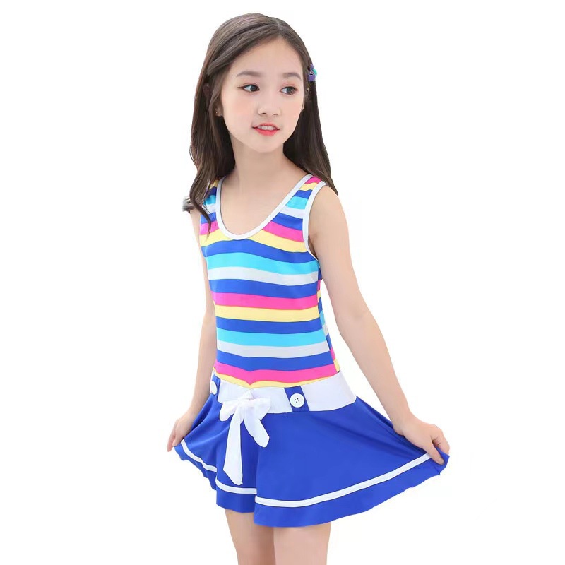 Bộ Đồ Bơi Một Mảnh Dễ Thương Dành Cho Bé Gái