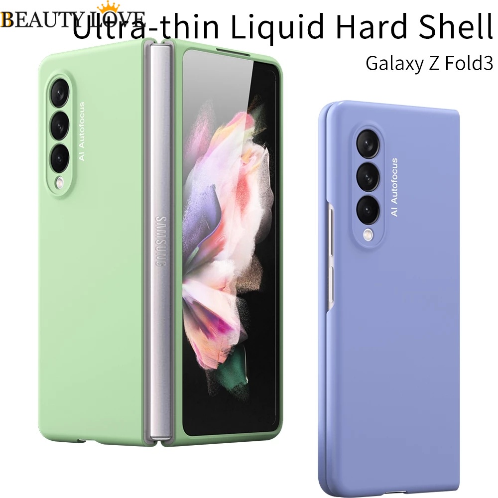 Ốp Điện Thoại Silicon Dẻo Siêu Mỏng Chống Sốc Bảo Vệ Màn Hình Toàn Diện Cho Samsung Galaxy Z Fold 3 1 Cái