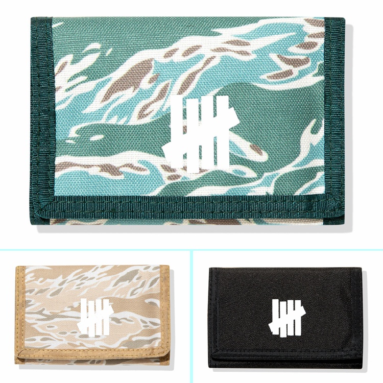 Ví Canvas Khóa Dán In Họa Tiết Rằn Ri