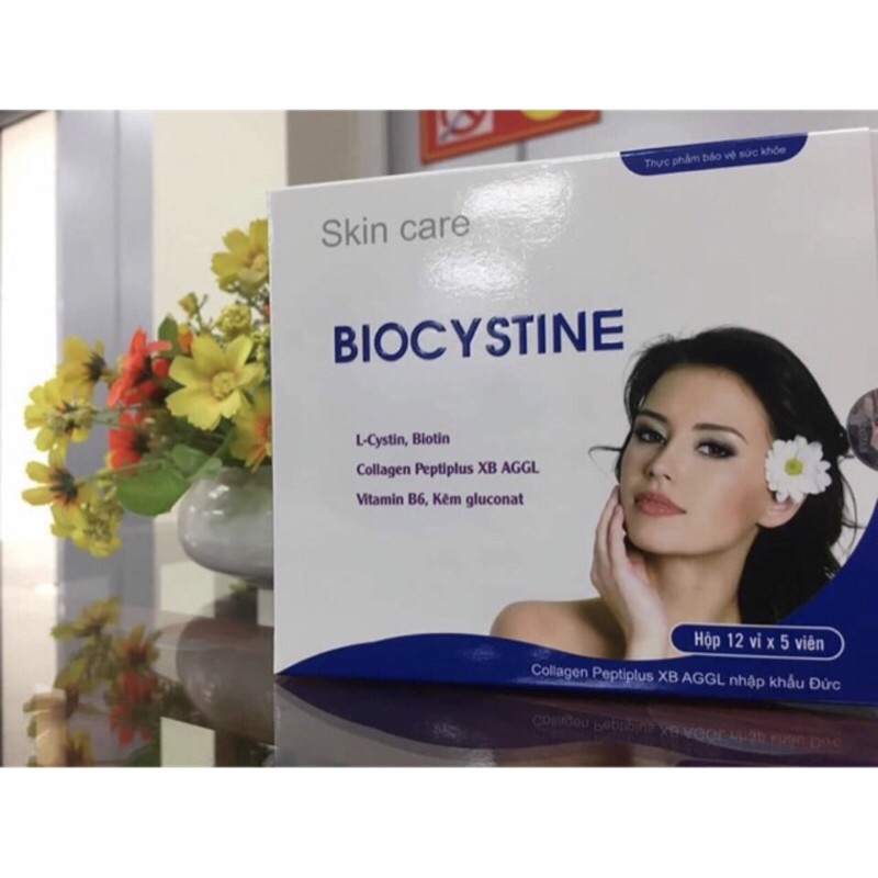 [ Hàng Chính Hãng] Viên uống đẹp da, khoẻ tóc Byocystine