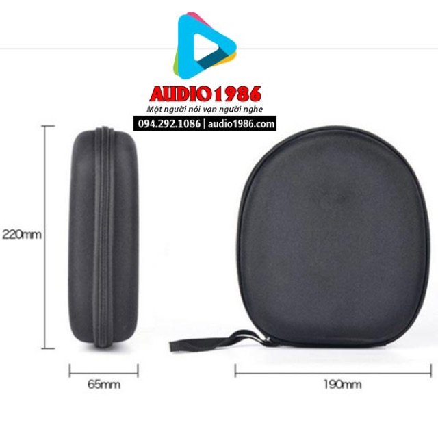 Túi cứng đựng máy trợ giảng - đựng mic tai nghe đeo tai