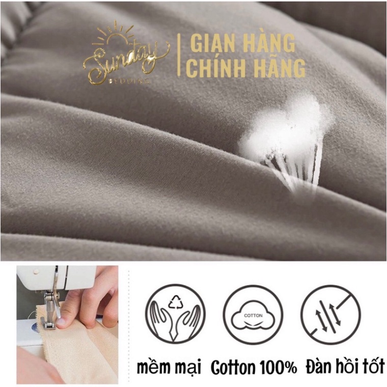 [ YÊU THÍCH ] Nệm Topper tấm làm mềm đệm phong cách khánh sạn Sunday bedding ,Nệm xu hướng 2020