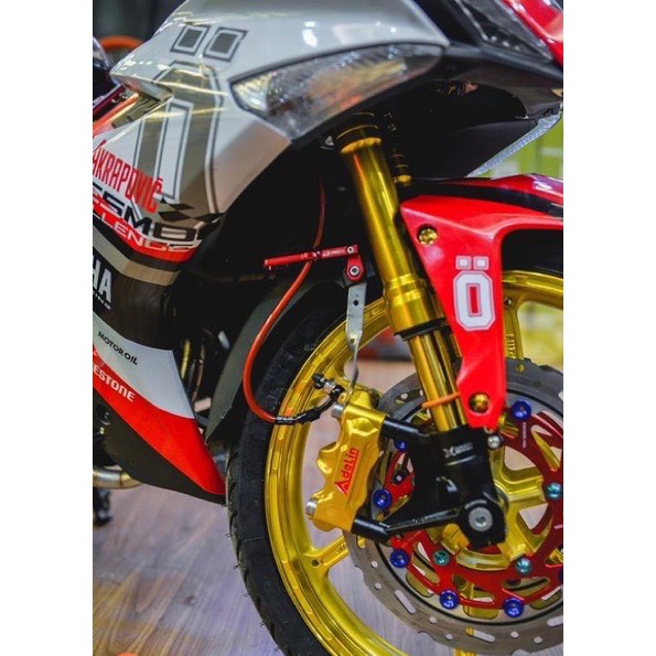 Tai Kẹp dây Dầu Chính Hãng RCB - Bass Bắt Dây Dầu RCB Nhôm Xịn