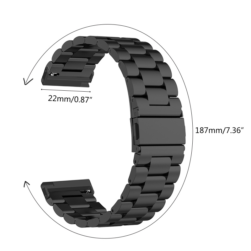 Dây Đeo Thay Thế Bằng Kim Loại Cho Đồng Hồ Thể Thao SpartanHr Baro