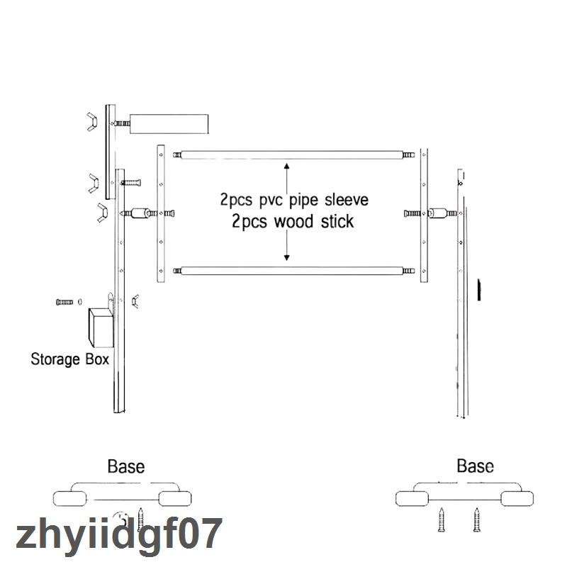 BÁN SỈ Giá Đỡ Khung Tranh Thêu Chữ Thập Bằng Gỗ Có Thể Điều Chỉnh