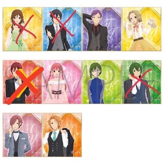 (4) [HM] card shikishi vuông horimiya ver dạ hội