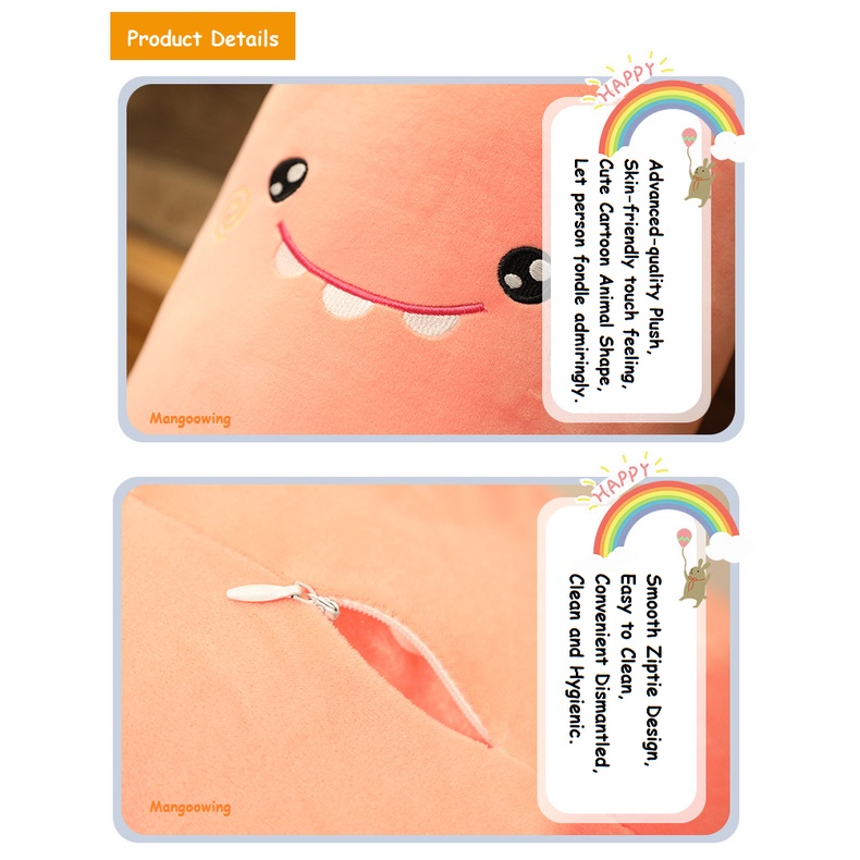 Đồ chơi nhồi bông hình động vật hoạt hình 70cm 85cm 1m 1.3m