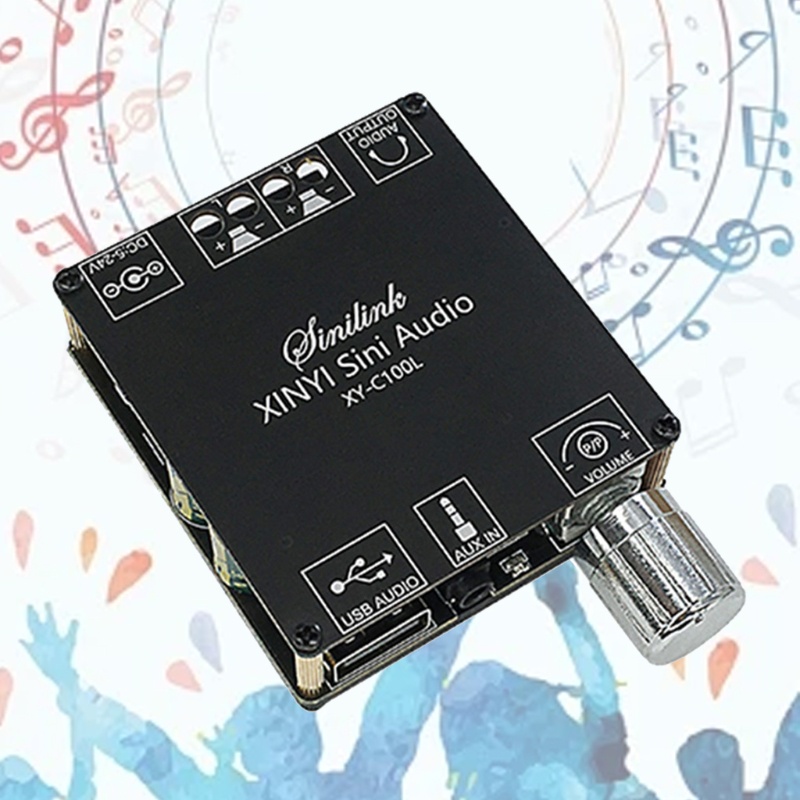 Bảng mạch khuếch đại âm thanh không dây bluetooth 5.0 LI XY-C100L 200W