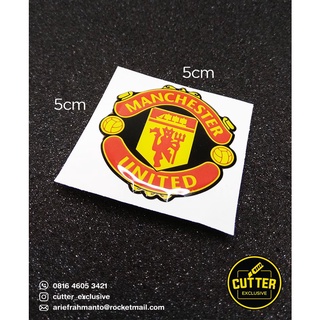 Manchester united red resin Nhãn Dán Biểu Tượng