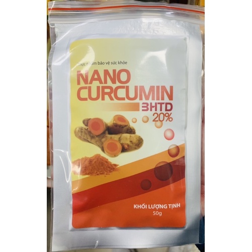 Nanocurcumin 3HTD dạng túi 50g, Viện Hàn lâm KH&CN Việt Nam (VAST)