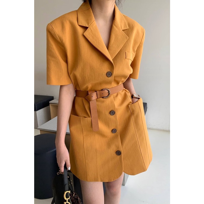 Váy ulzzang thiết kế thời trang dáng dài