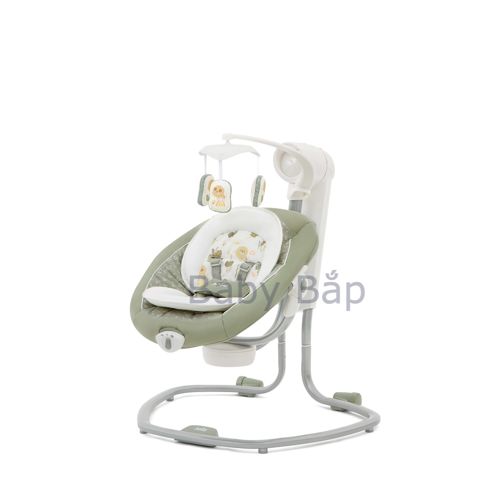 Nôi đưa trẻ em Joie Serina Swivel Leo Dành cho bé từ sơ sinh đến 9kg