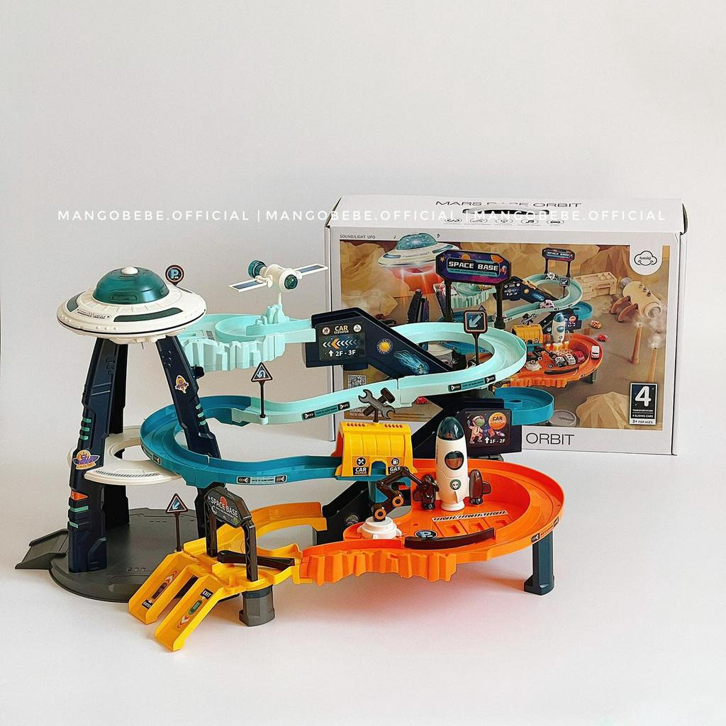 Đồ Chơi Bộ Đường Đua Vũ Trụ Mars Base Orbit Aoland Cho Bé