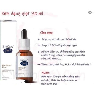 Kẽm-nước-biocare-Uk-30ml