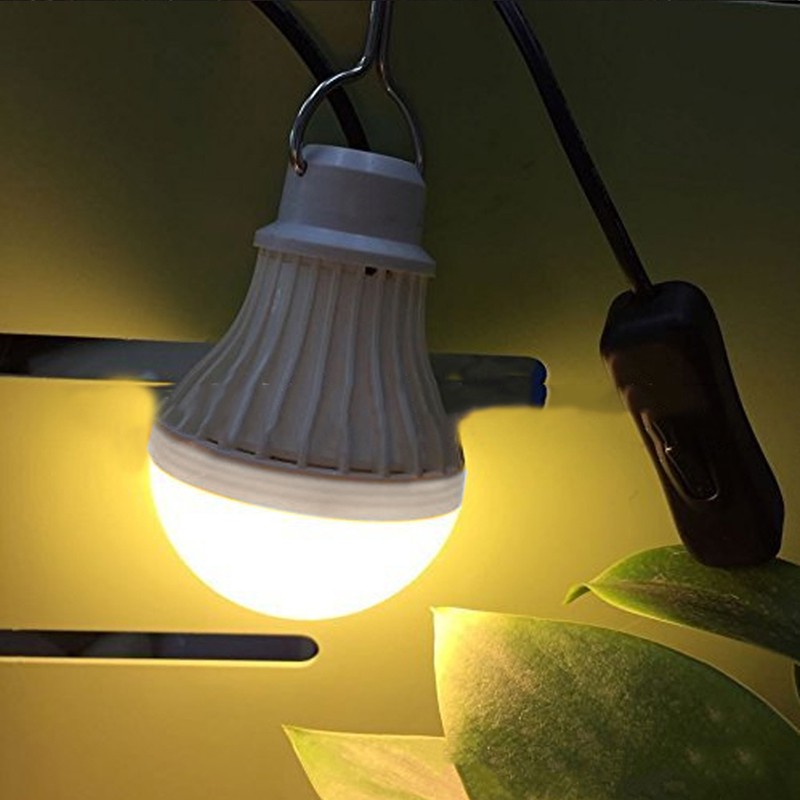 Bóng đèn led cắm trại 5w