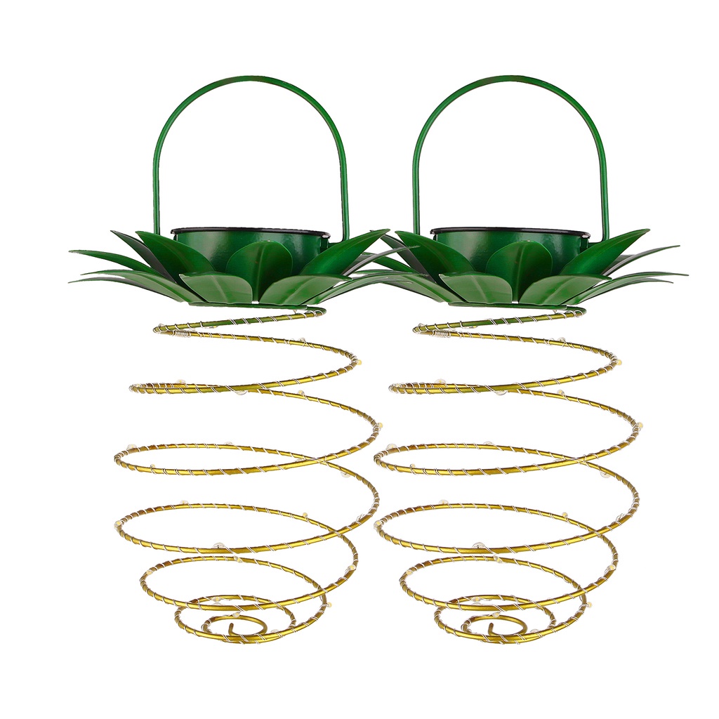 Set 2 Đèn Ngủ Trang Trí Hình Quả Dứa Giáng Sinh