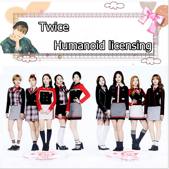 Phụ Kiện Trang Trí Bàn Làm Việc Hình Các Thành Viên Nhóm Twice