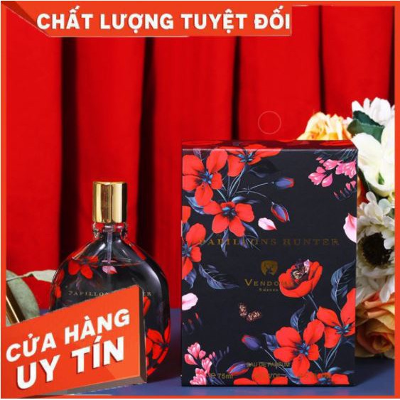 Nước hoa nữ VENDOME PAPILLONS HUNTER 75ml Thương hiệu Pháp 2020 Bản Nồng Độ Lưu hương siêu lâu 12h HÀNG CAO CẤP - | Thế Giới Skin Care