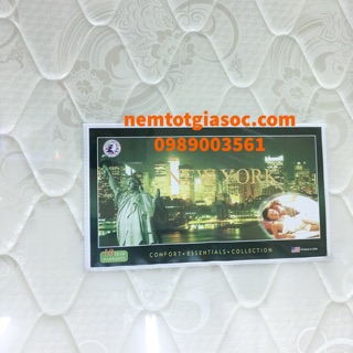 Nệm lò xo kết hợp cao su cao cấp 1m8x2mx27cm New York